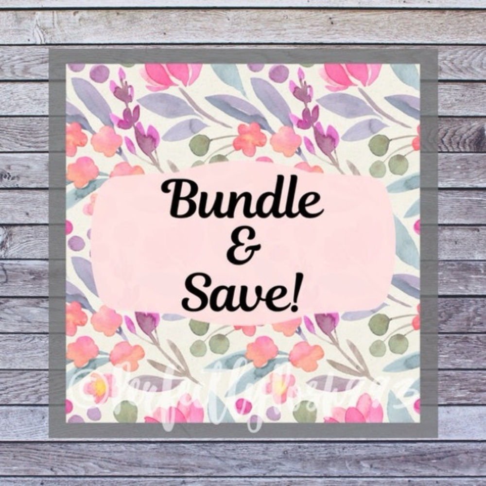 Bundle a minimum of 2 items and Save 20%!